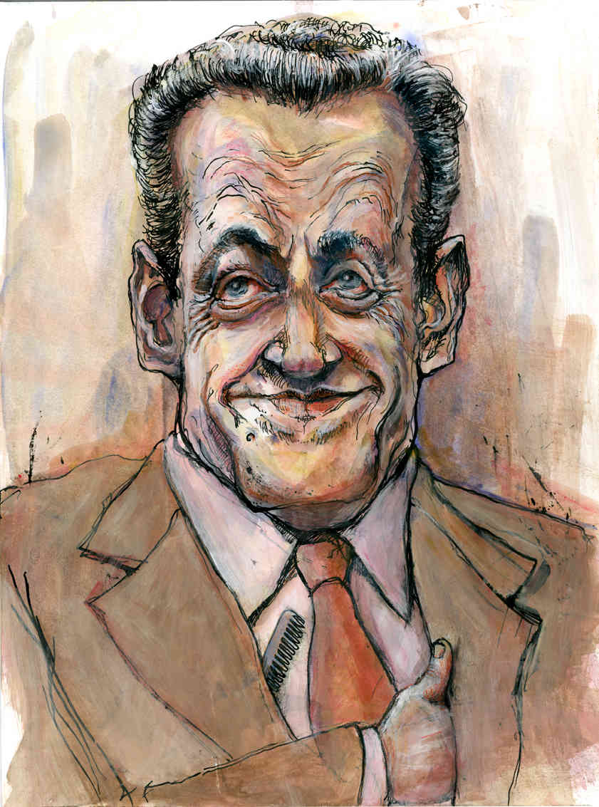 Johannes Töws - caricatures - Nicolas Sarkozy